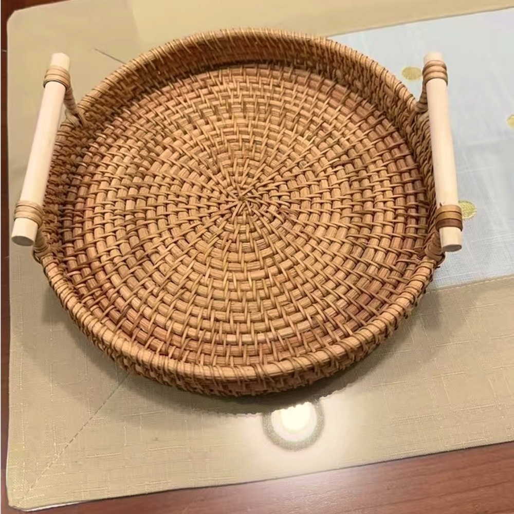 Handmade Rattan Serving